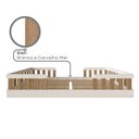 Ver imagem 7 de Cama Infantil Montessoriana Solteiro Tuli Zoe Branco/Carvalho Mel