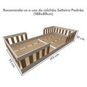Ver imagem 3 de Cama Infantil Montessoriana Solteiro Tuli Zoe Branco/Carvalho Mel