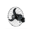 Ver imagem 2 de Ventilador Parede 70cm Bivolt Goar Grande Preto Oscilante