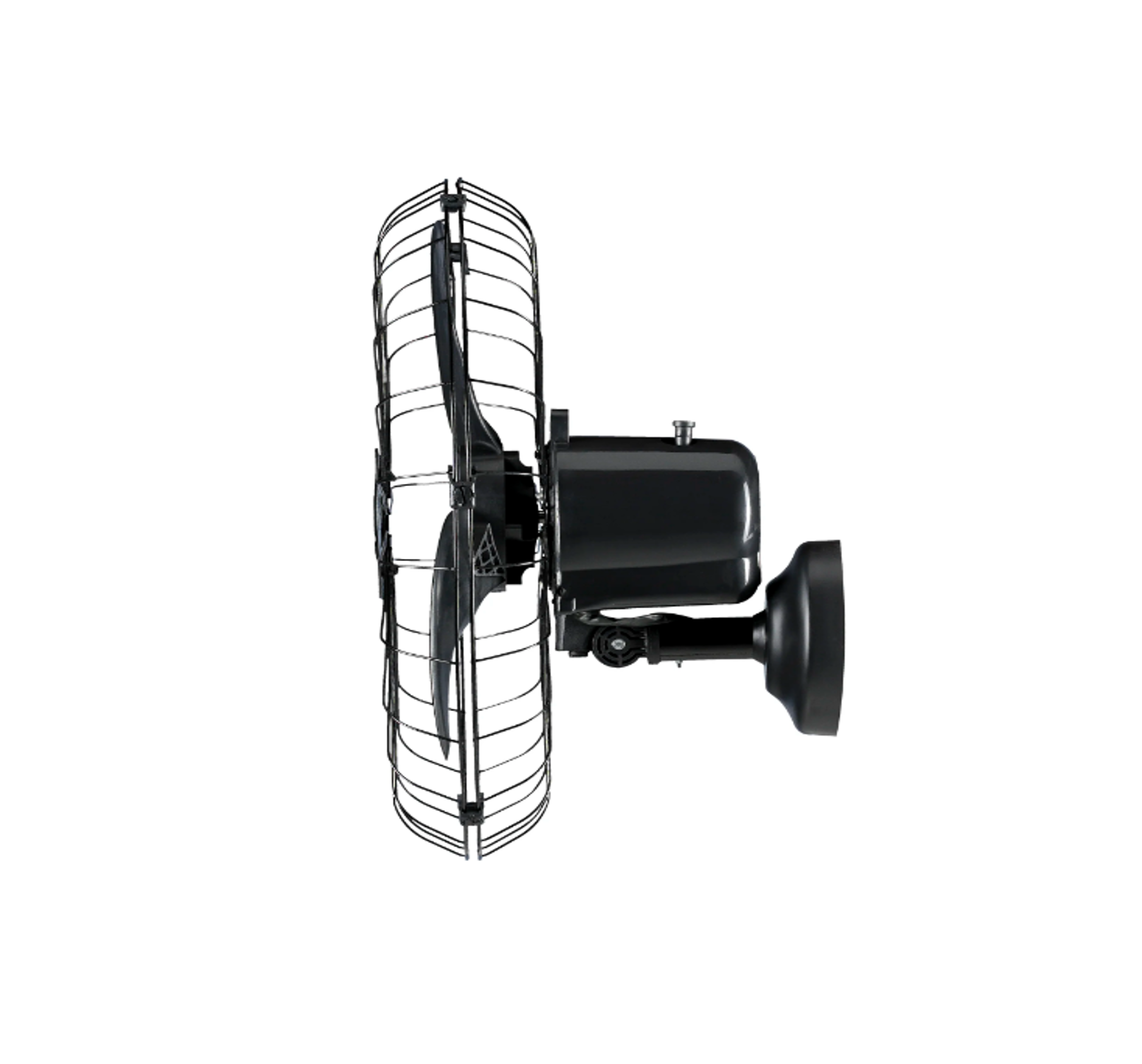 Ventilador Parede 70cm Bivolt Goar Grande Preto Oscilante - 3