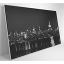 Ver imagem 7 de Quadro Rio Hudson Preto E Branco 120x80 Cm Vidro Impresso