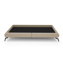 Ver imagem 5 de Cama Queen Japonesa 176cm Pés Alumínio Haru Bouclé Suave Off White - Sallar Home