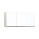Ver imagem 1 de Maleiro Ponte Casal 3 Portas 145Cm Crema Com Branco Mat