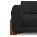 Ver imagem 6 de Sofá 3 Lugares para Sala de Estar Djon Preto