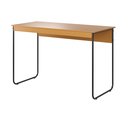 Ver imagem 1 de Mesa de Estudo Escrivaninha Criare Prateleira Escritório Moderno Estilo Industrial Nicho Cor Nature