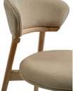Ver imagem 5 de Cadeira Blatt: Elegância Natural e Conforto em Madeira para Sala de Estar Tolle Móveis Btt101