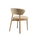 Ver imagem 4 de Cadeira Blatt: Elegância Natural e Conforto em Madeira para Sala de Estar Tolle Móveis Btt101