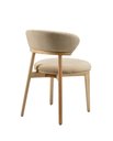 Ver imagem 4 de Cadeira Blatt: Elegância Natural e Conforto em Madeira para Sala de Estar Tolle Móveis Btt101