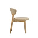 Ver imagem 3 de Cadeira Blatt: Elegância Natural e Conforto em Madeira para Sala de Estar Tolle Móveis Btt101