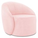 Ver imagem 6 de Sofá 2 Lugares 140cm Wendi e Poltrona Steve Suede Rosa Bebê I01 - Mpozenato