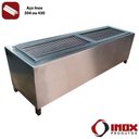 Ver imagem 1 de Churrasqueira Inox - Modelo 02 - Inox 304 - 100x32x33 Cm