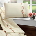 Ver imagem 1 de Lencol Super Queen Size Elastico Daphane 100%algodao Extra Macio Bouquet:palha