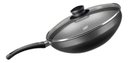 Ver imagem 1 de Frigideira Wok Antiaderente com Tampa Grafite 24cm 2,8l Mta