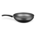 Ver imagem 2 de Frigideira Wok Antiaderente com Tampa Grafite 24cm 2,8l Mta