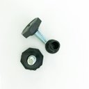 Ver imagem 7 de Kit com 12 Pé Nivelador C/base de 30mm + Bucha Metálica