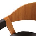 Ver mais imagens de Cadeira para Sala de Jantar Luna Preto Yescasa