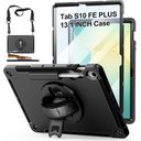 Ver imagem 1 de Capa para Tablet Worldwide Samsung Galaxy Tab S10 Fe Plus X620 X626B Suporte Giratorio 360 Graus