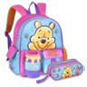 Kit Escolar Mochila Costas com Estojo Duplo Ursinho Pooh - 1