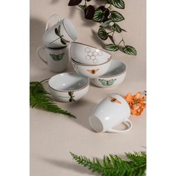 Porcelana Bowl Libélula Sobremesas Doce Café da Manhã 250ml - 2