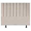 Ver imagem 1 de Cabeceira Estofada Cama Box King 195 Cm Karla Corino:bege