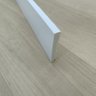 Rodapé 10cm Poliestireno Liso Branco - 2,4 Metros - 5