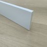 Rodapé 10cm Poliestireno Liso Branco - 2,4 Metros - 2