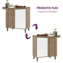 Ver imagem 5 de Balcão Cozinha Canto Reto 1 Porta - Módulo Cozinha Mel - Luciane 1305:Branco