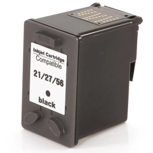 Cartucho de Tinta Preto Compatível 21 27 56 para Hp F4180 F380 J3680 D2360 D2460 3910 3920 3930 D145