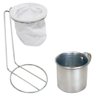Suporte Coador de Café Cromado e Caneca Decor - Alumínio - 2