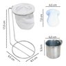 Suporte Coador de Café Cromado e Caneca Decor - Alumínio - 3