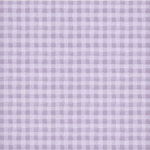 Papel de Parede Xadrez Vichy Lilás - Bobinex Ref. 8067 (rolo 10m X 52cm)