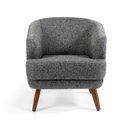 Ver imagem 4 de Poltrona para Sala de Estar Pés Madeira Betania