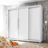 Guarda-Roupa Casal Veneto com 3 Portas Móveis Lanza Branco - 3