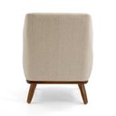 Ver imagem 7 de Poltrona Base em Madeira 86cm X 75cm Bege