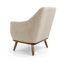Ver imagem 6 de Poltrona Base em Madeira 86cm X 75cm Bege