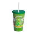 Ver imagem 2 de Copo Interativo Triceratops Coleção Dino 750ml com Tampa e Canudo +5 Anos Adijomar Brinquedos