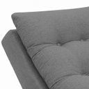 Ver imagem 5 de Kit 2 Poltronas Leve Balanço Linho Premium Easy Clean Luxo Balance para Sala Quarto Conforto