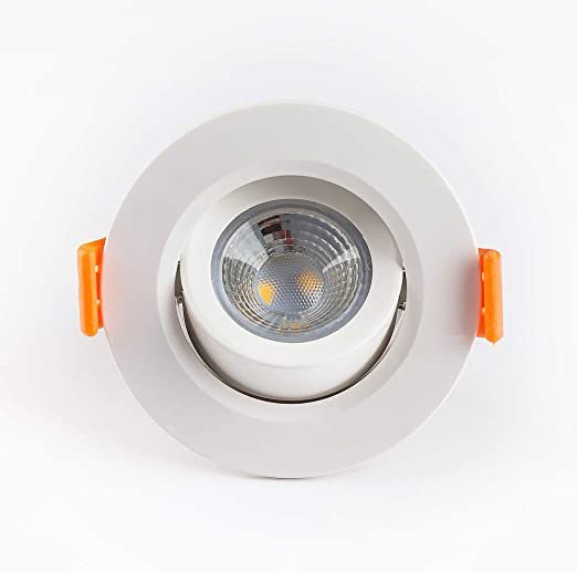 Spot Easy Led Embutir Redondo 240 Lumens 6500k Branco Frio 3w Bivolt ...
