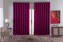 Ver imagem 2 de Cortina Jacquard Luxo em Tecido Semi Blackout Sala 2,70x2,30:vinho