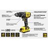 Parafusadeira Furadeira de Impacto Stanley 20v Max Brushless - 4
