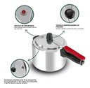 Ver imagem 2 de Panela de Pressão Clock Eco Polida 4,5l Padrão