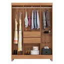 Ver imagem 4 de Guarda Roupa Ecom Ii em Mdp com 6 Portas 2 Gavetas Demobile