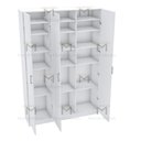Ver imagem 5 de ARMÁRIO ORGANIZADOR 3 PORTAS COM DIVISÓRIAS A 2,15 M443.B (CASA) MUNDI MOVEIS
