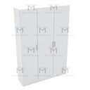 Ver imagem 6 de ARMÁRIO ORGANIZADOR 3 PORTAS COM DIVISÓRIAS A 2,15 M443.B (CASA) MUNDI MOVEIS