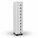 Ver imagem 1 de Armário para Celular 10 Portas com Chave em Aço Steelon Móveis