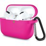Lerobo Capa para Airpods Pro com Mosquetão (rosa) - 1