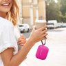 Lerobo Capa para Airpods Pro com Mosquetão (rosa) - 6