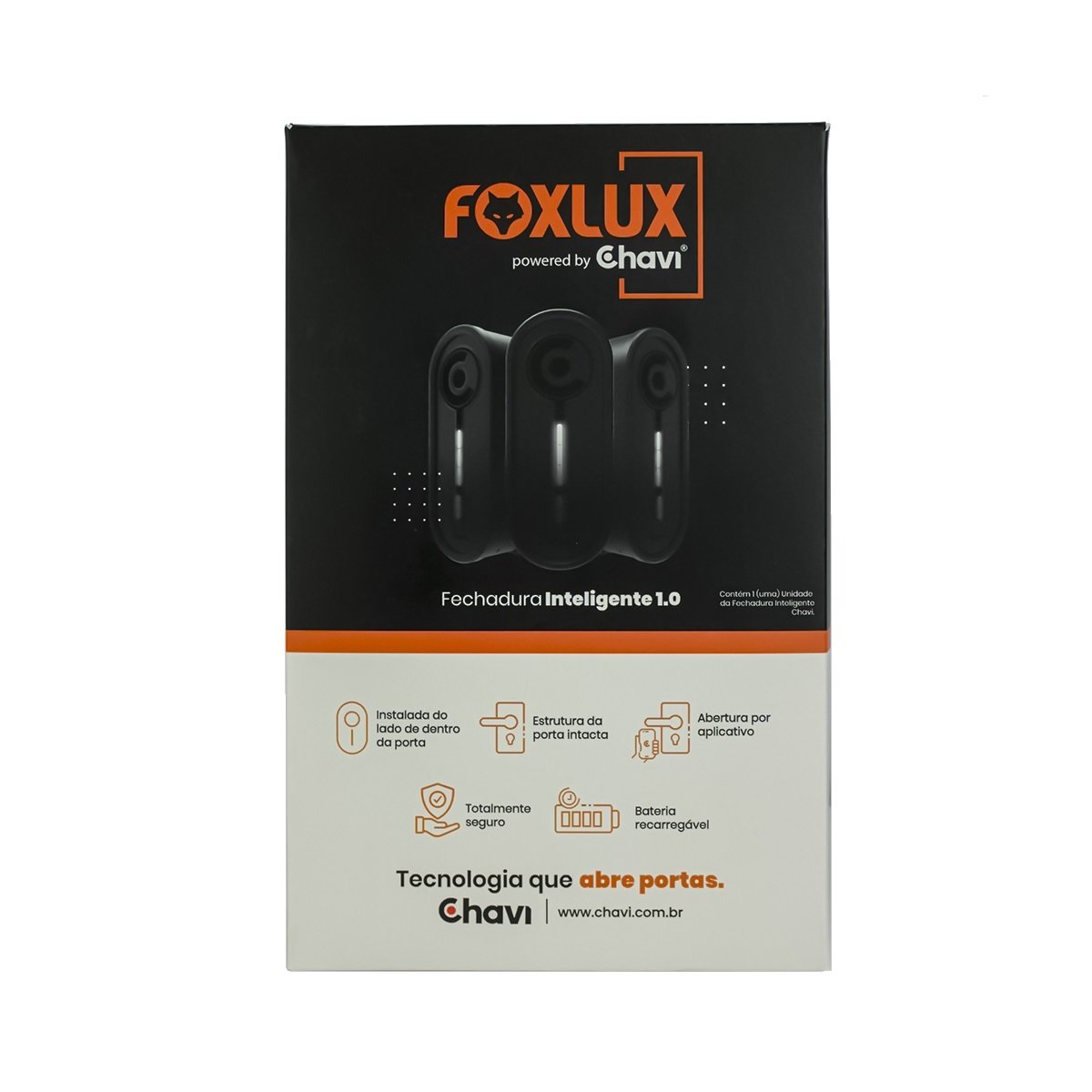 Fechadura Inteligente Instala Fácil Foxlux - 4
