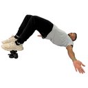 Ver mais imagens de Aparelho Abdominal Suporte para Exercícios Apoio Pés Yangfit