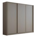 Ver imagem 2 de Guarda Roupa Casal com Laterais Curvas 276cm 100% Mdf Cor:grigio